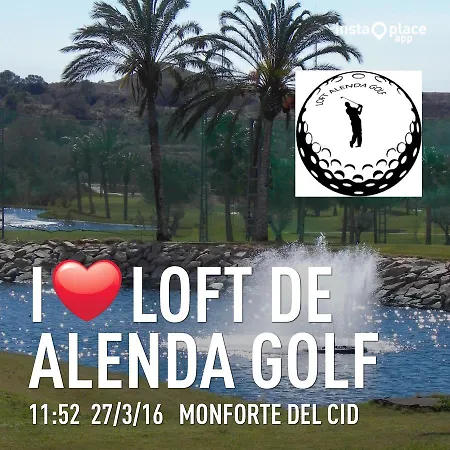 01 Loft Alenda Golf Daire *